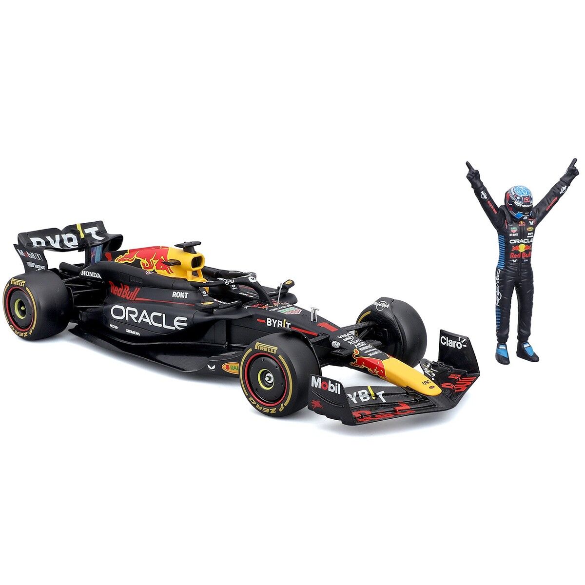Автомодель з фігуркою – ORACLE RED BULL RACING RB20 (2024) (1:24)