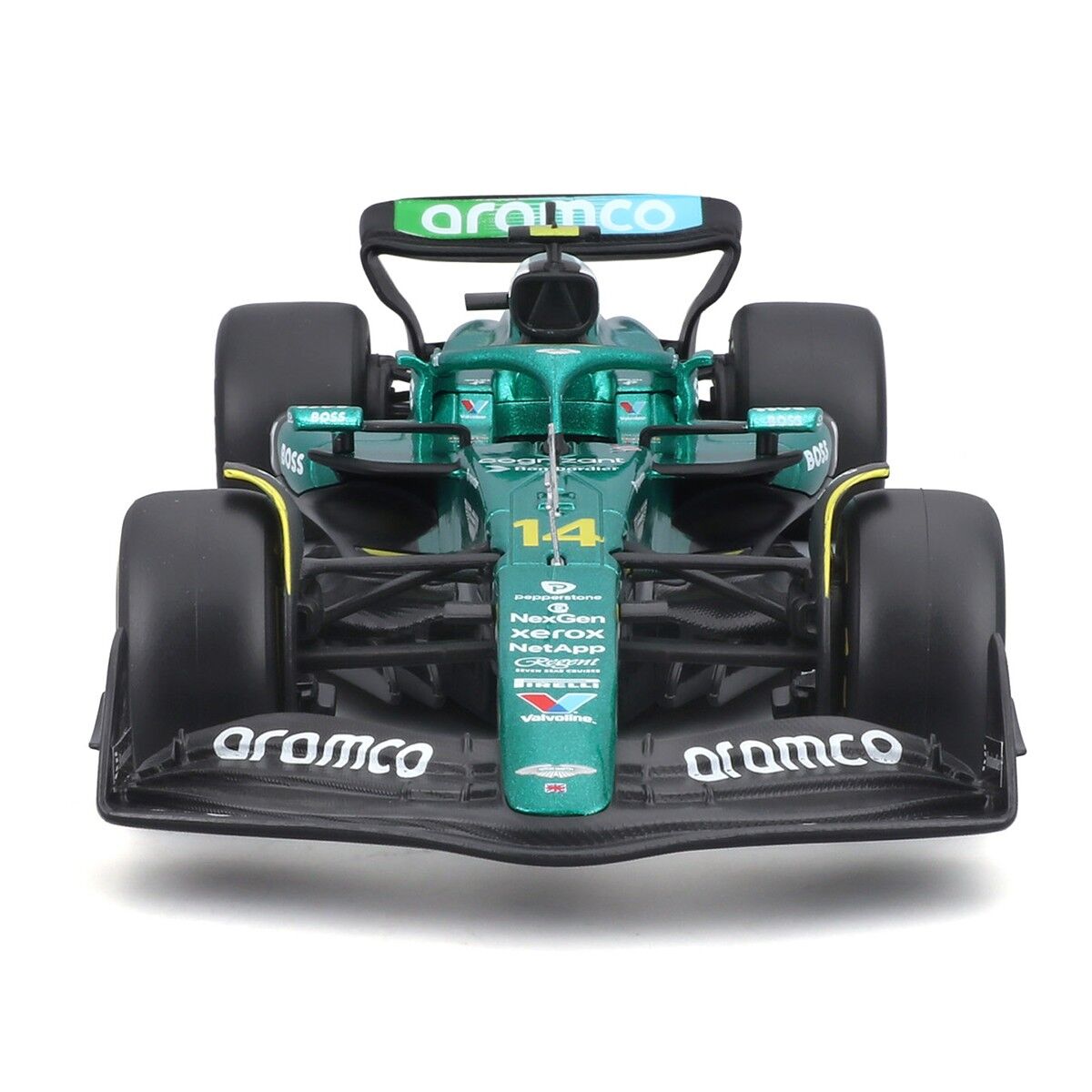 Автомодель з фігуркою – ASTON MARTIN AMR25 (2025) (1:24)