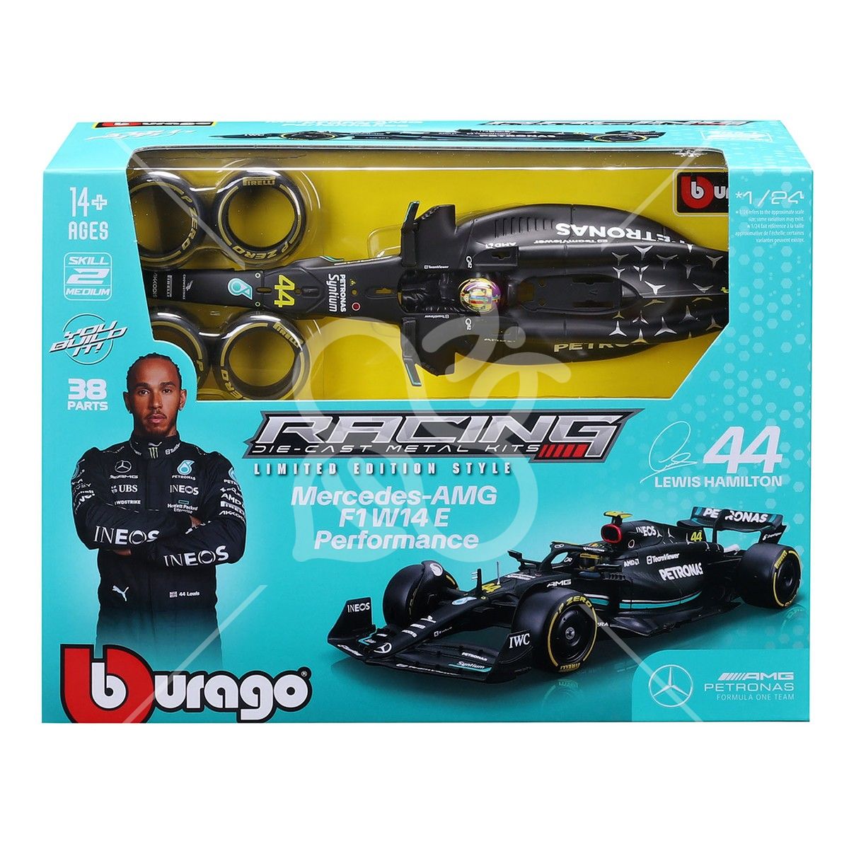 Авто-конструктор - MERCEDES-AMG F1 W14 PERFORMANCE (1:24)