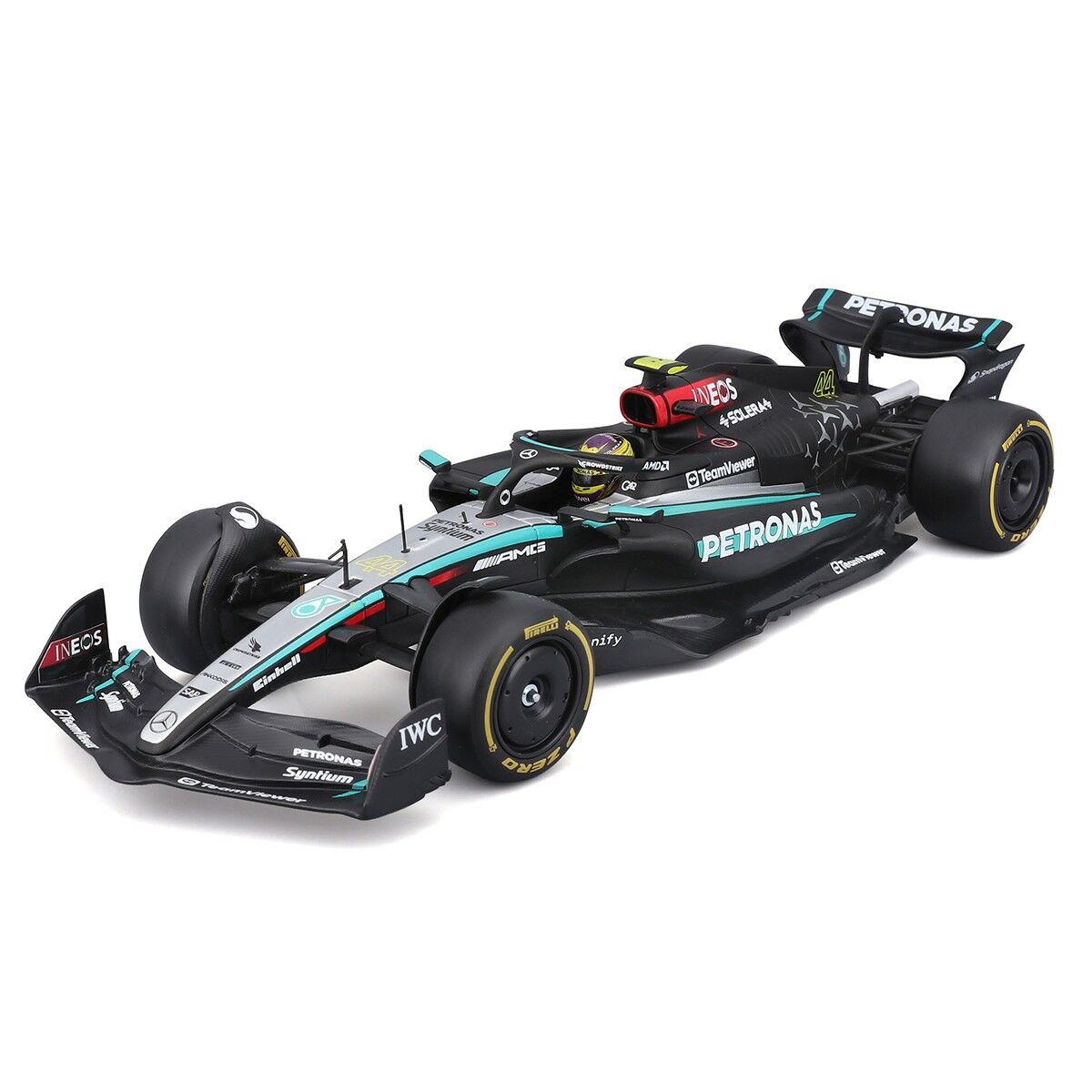 Авто-конструктор – MERCEDES-AMG F1 W15 PETRONAS (2024) (1:24)