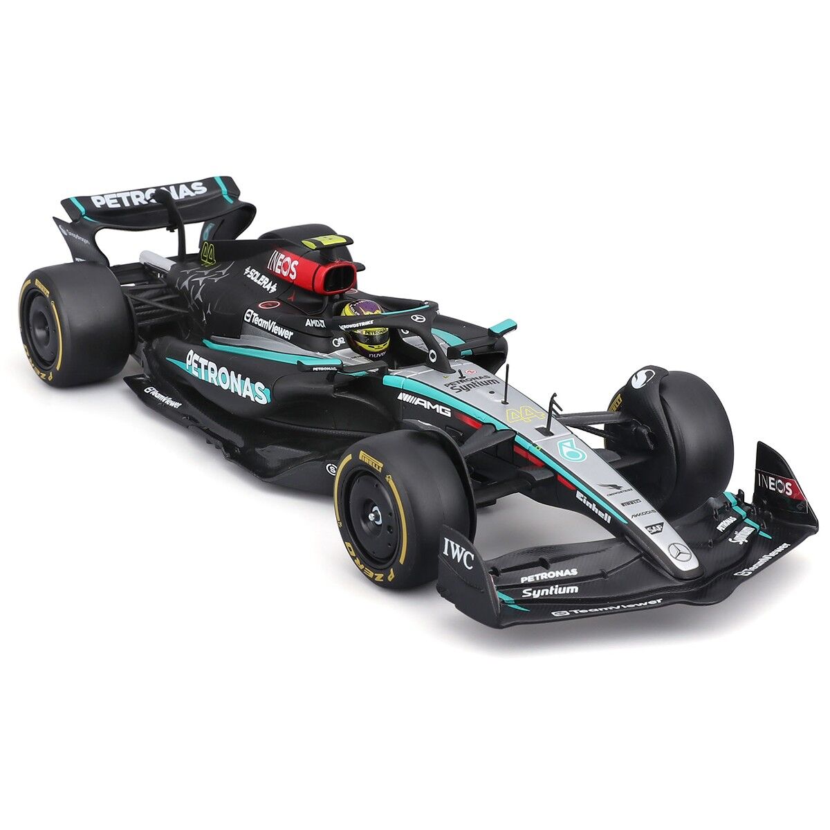 Авто-конструктор – MERCEDES-AMG F1 W15 PETRONAS (2024) (1:24)