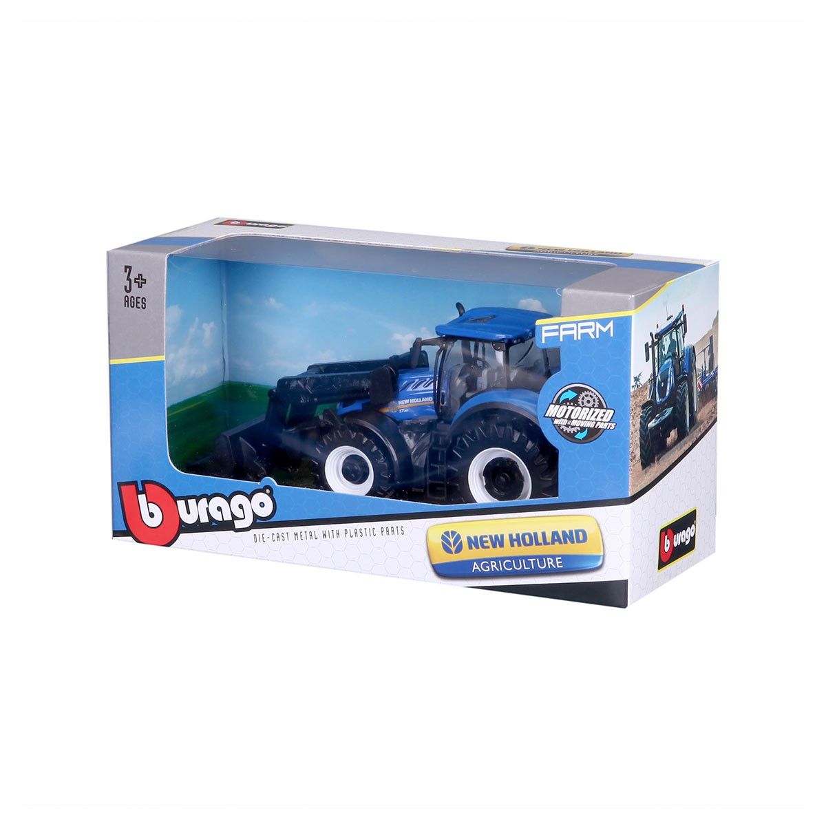Модель серії Farm - ТРАКТОР NEW HOLLAND T7.315 з фронтальним навантажувачем (синій, 1:32)