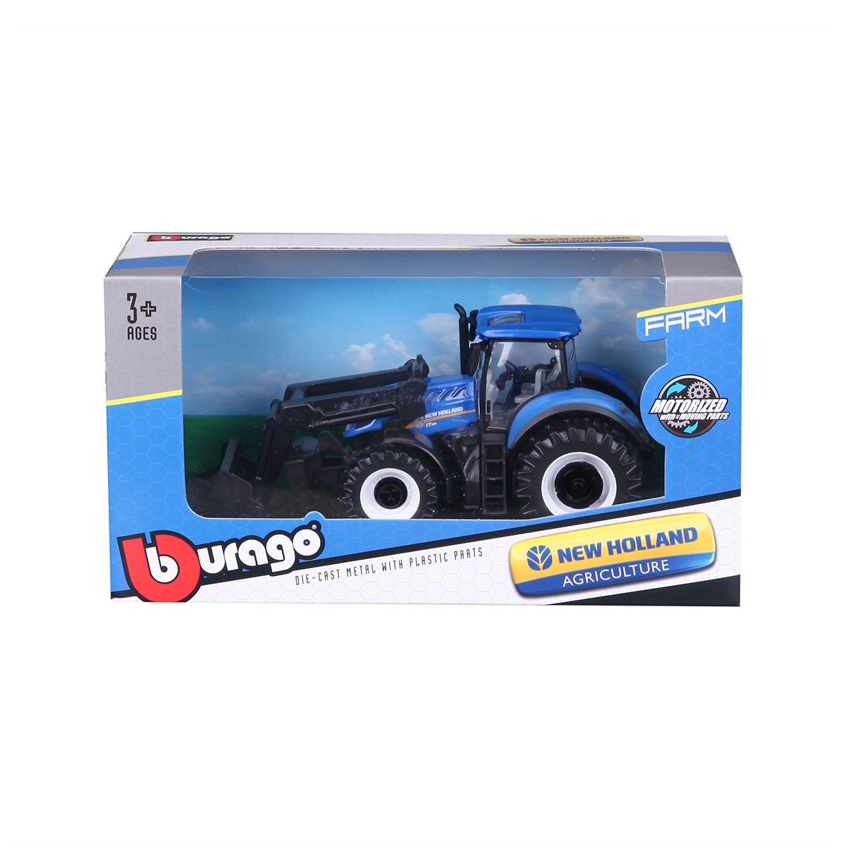 Модель серії Farm - ТРАКТОР NEW HOLLAND T7.315 з фронтальним навантажувачем (синій, 1:32)