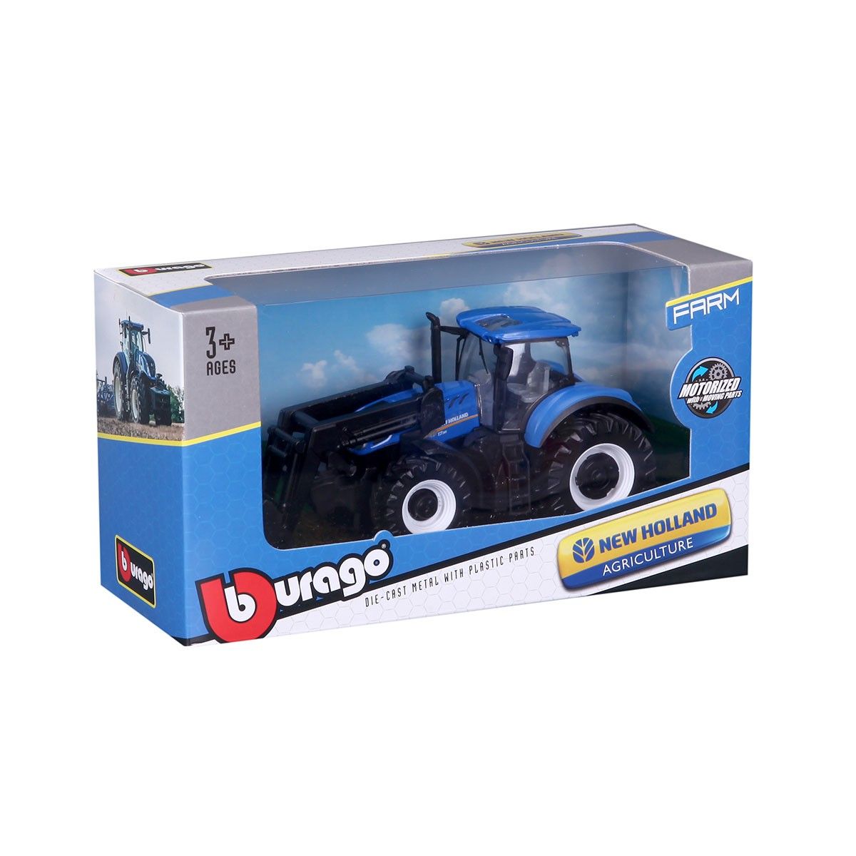 Модель серії Farm - ТРАКТОР NEW HOLLAND T7.315 з фронтальним навантажувачем (синій, 1:32)