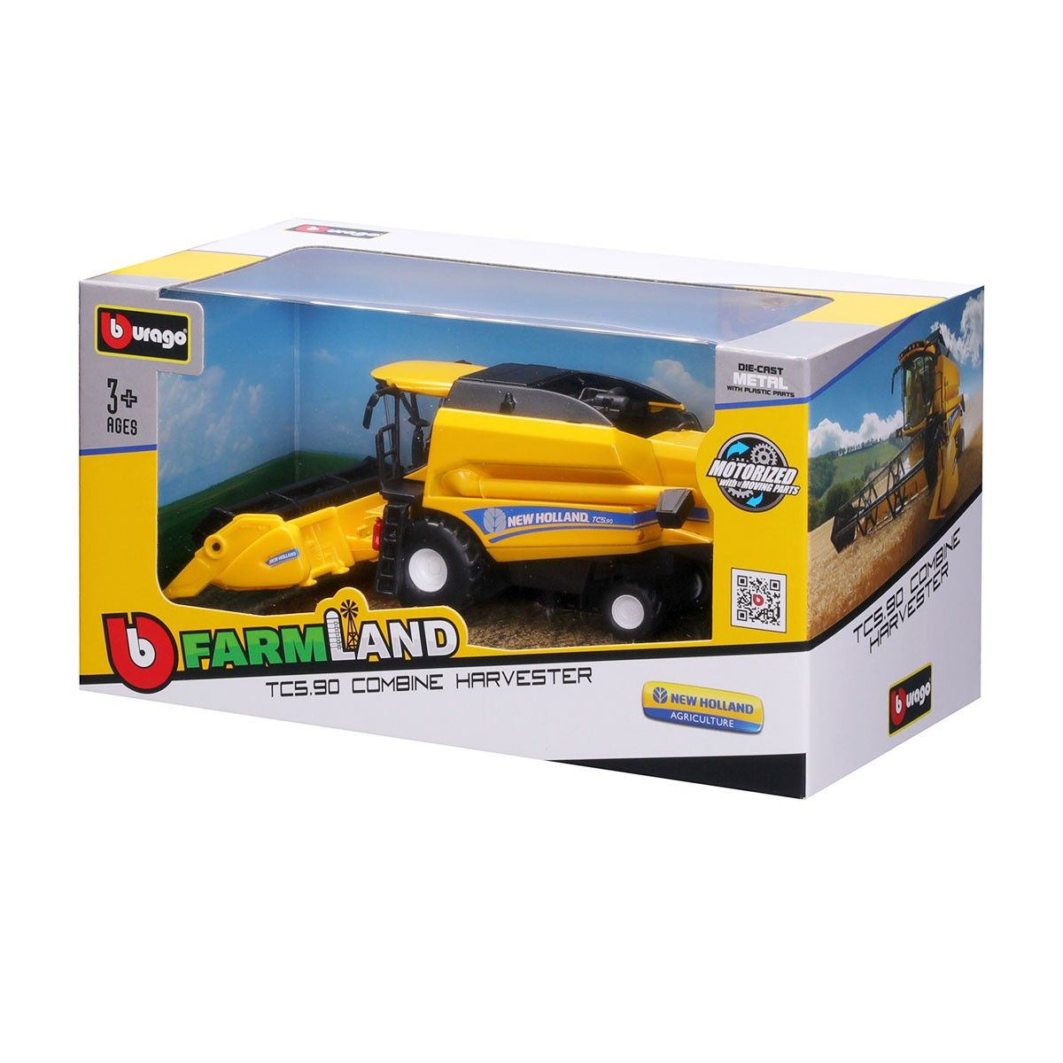 Автомодель - ЗЕРНОЗБИРАЛЬНИЙ КОМБАЙН NEW HOLLAND TC5.90 (зі зерновою жаткою)