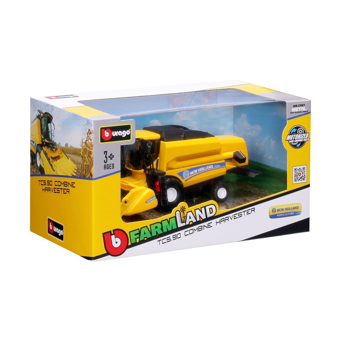 Автомодель - ЗЕРНОЗБИРАЛЬНИЙ КОМБАЙН NEW HOLLAND TC5.90 (зі зерновою жаткою)