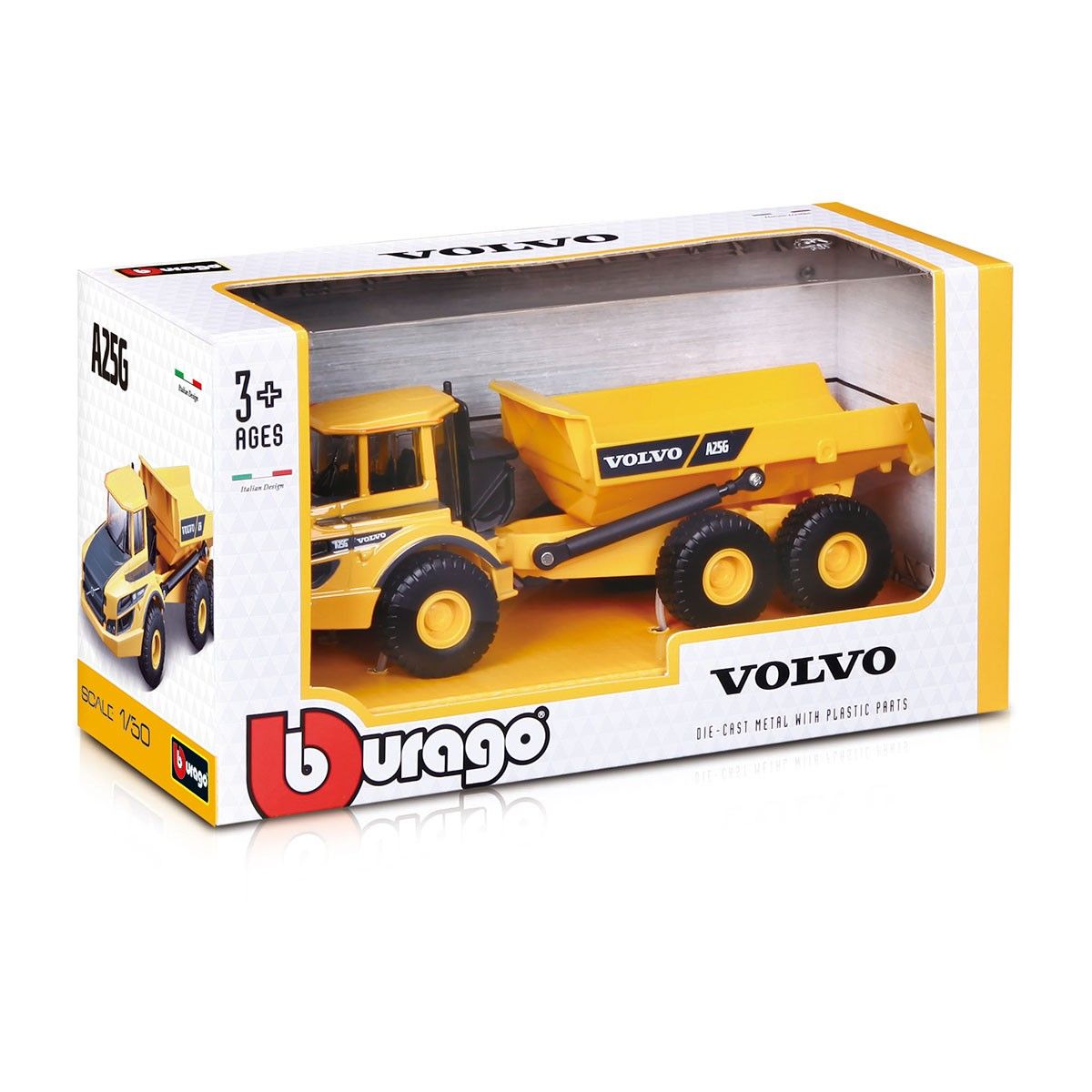 Автомодель серії Construction - САМОСВАЛ VOLVO A25G