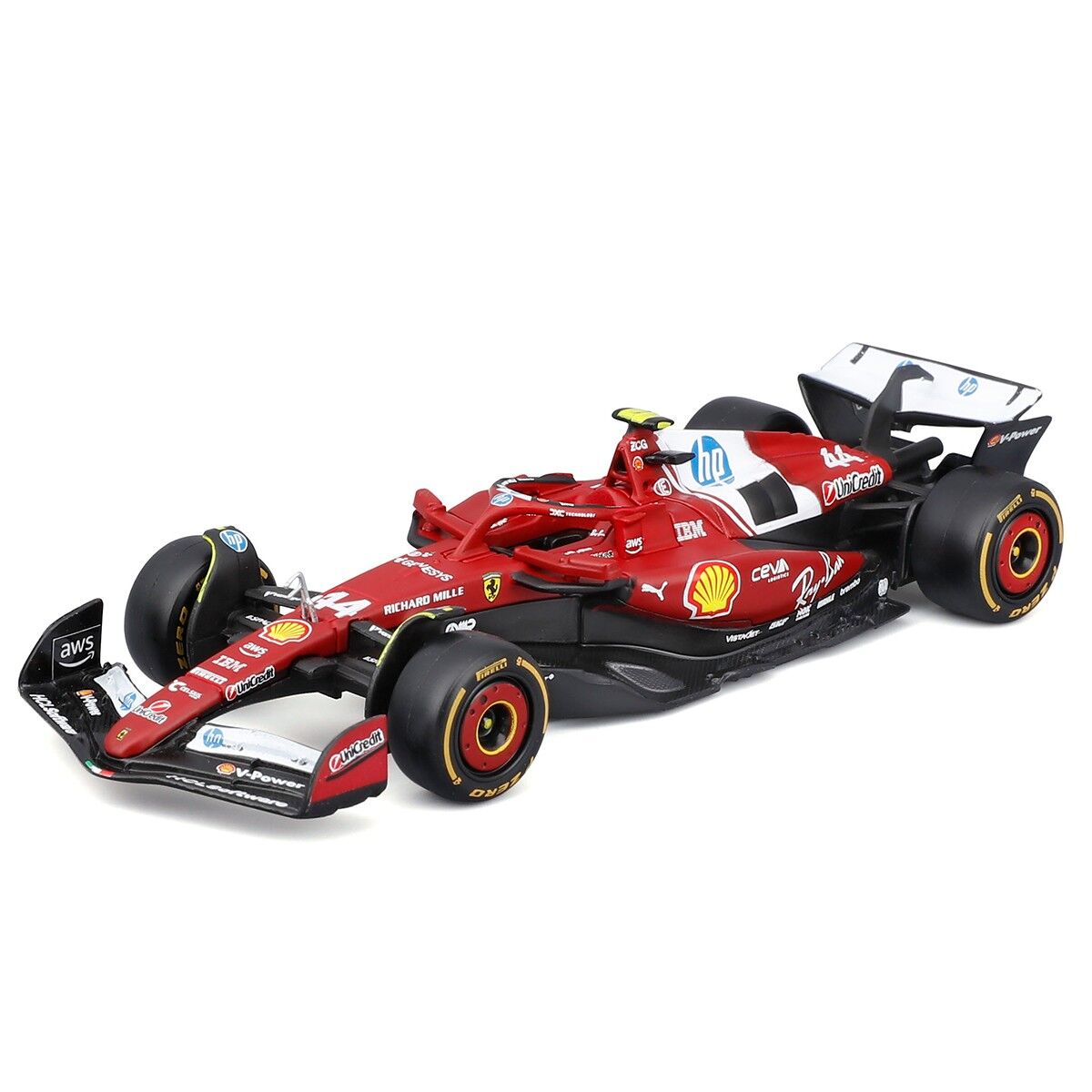 Автомодель - FERRARI RACING - SF-25 (2025) (1:43)