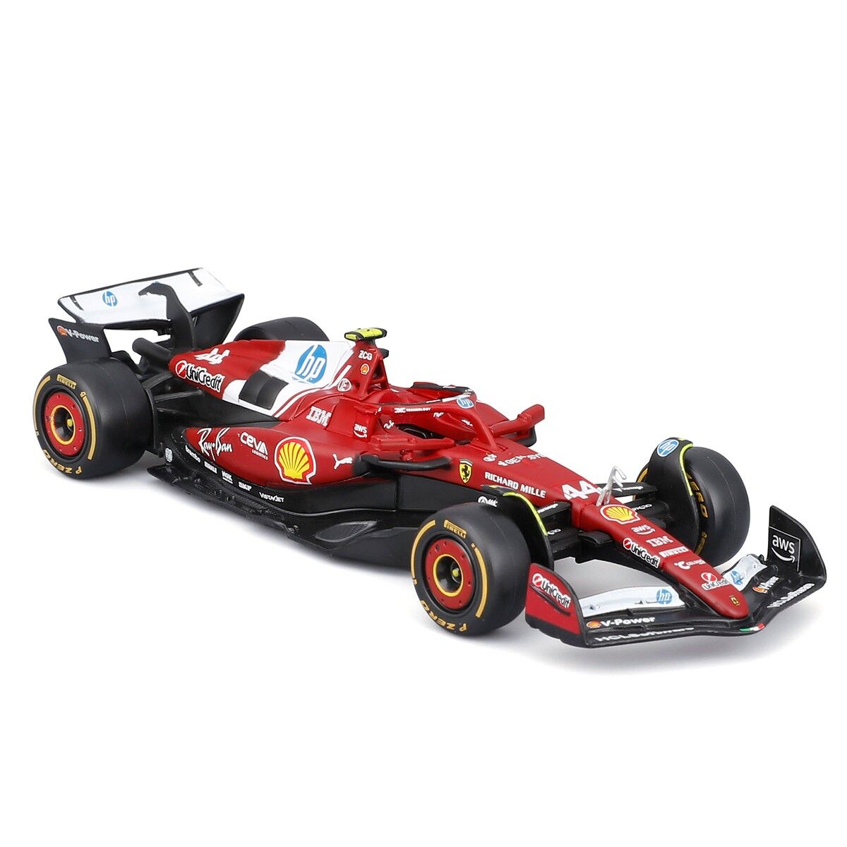 Автомодель - FERRARI RACING - SF-25 (2025) (1:43)