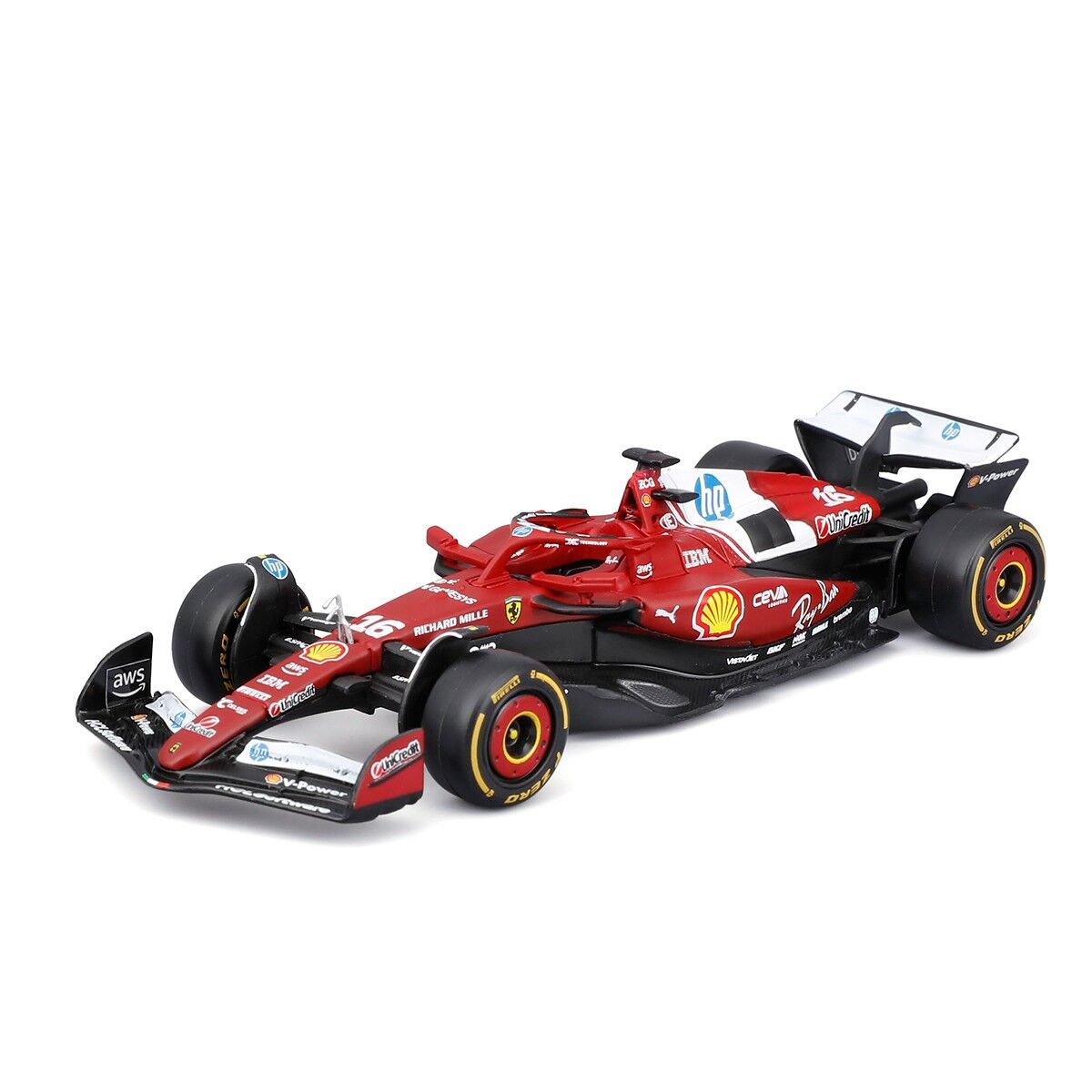 Автомодель - FERRARI RACING - SF-25 (2025) (1:43)
