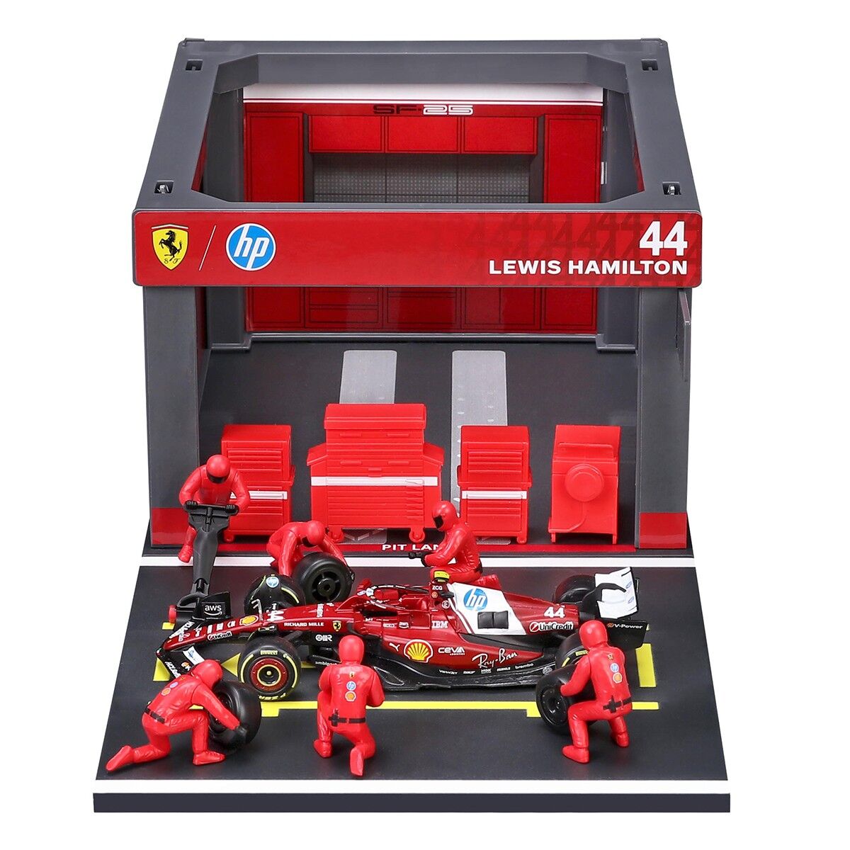 Ігровий набір - PIT PASS FERRARI SF-25 (1:43)
