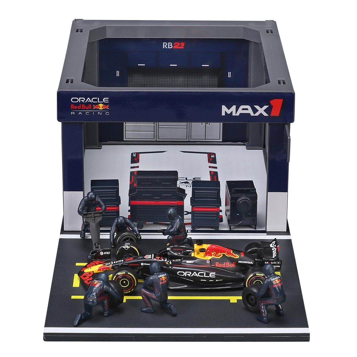 Ігровий набір – PIT PASS ORACLE RED BULL RACING RB21 (2025) (1:43)