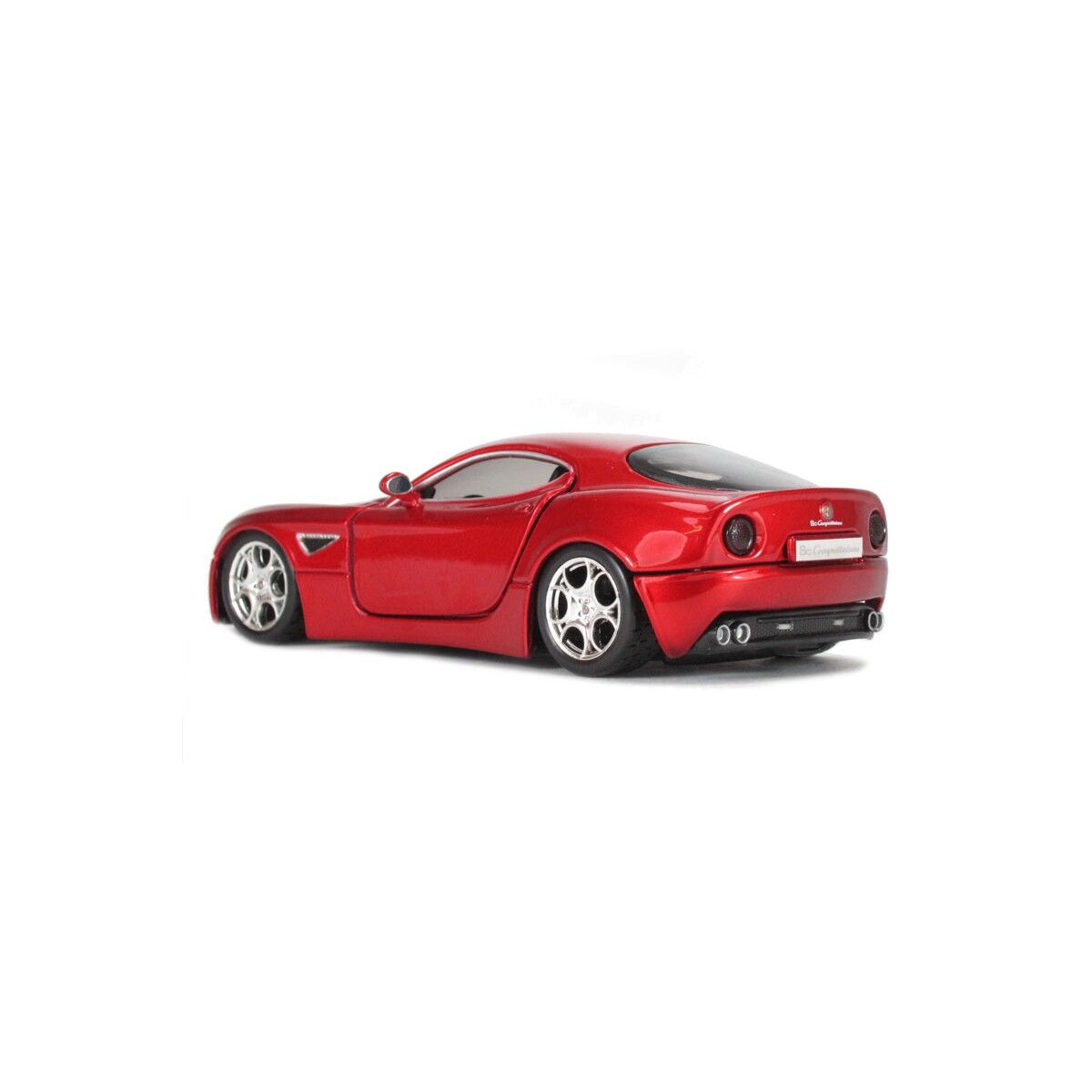 Автомодель - ALFA 8C COMPETIZIONE (2007) (червоний металік, 1:32)