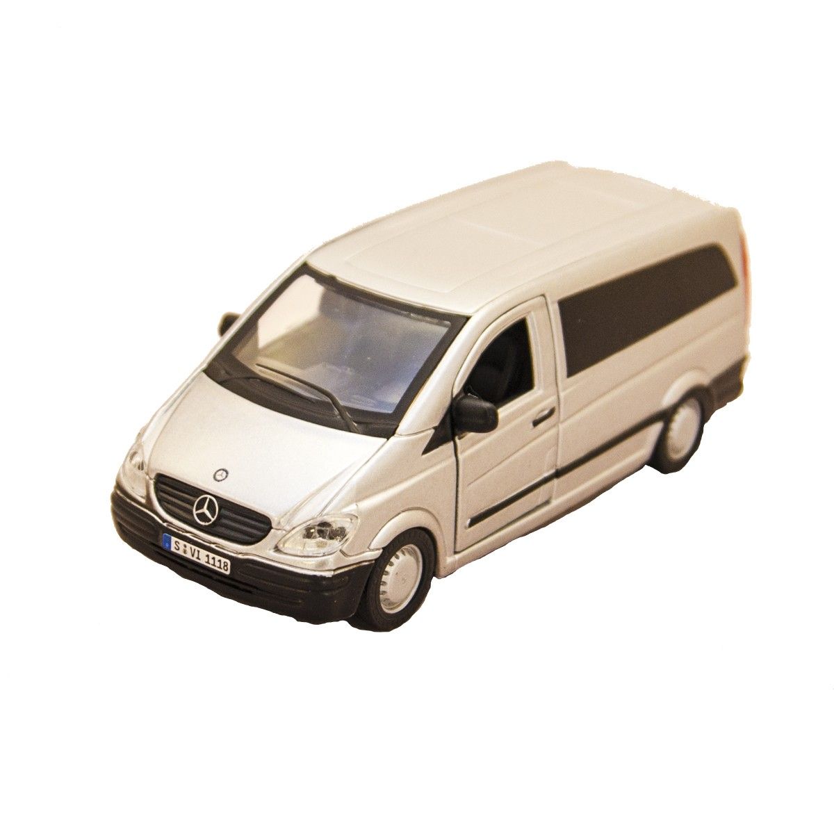 Автомодель - MERCEDES-BENZ VITO (асорті сріблястий, чорний1:32)