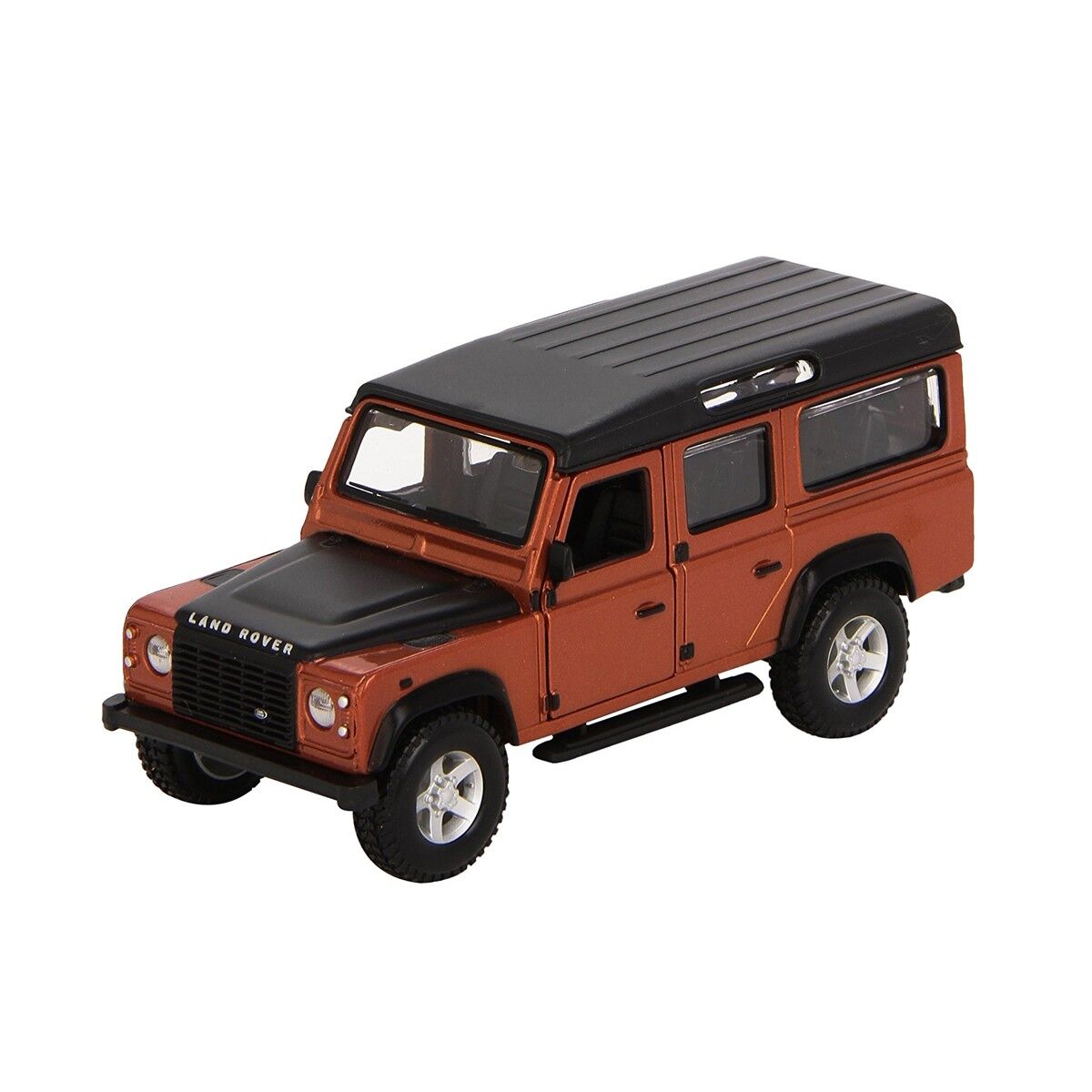 Автомодель - LAND ROVER DEFENDER 110 (асорті зелений, білий, помаранчевий металік 1:32)