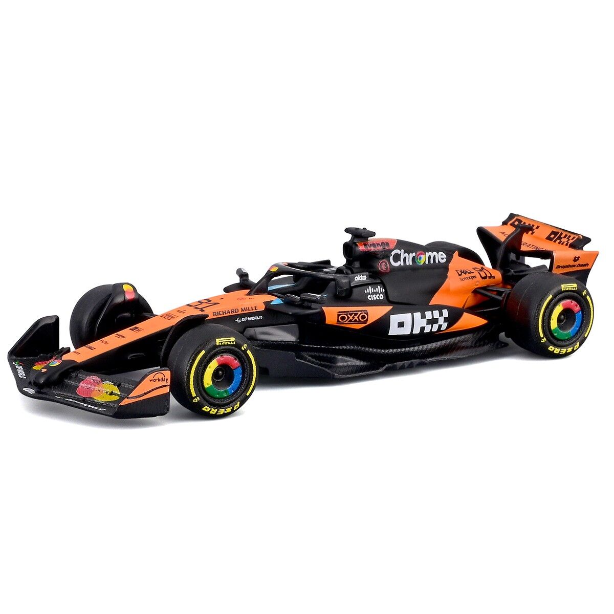Автомодель - MCLAREN F1 MCL39 (2025) (1:64)