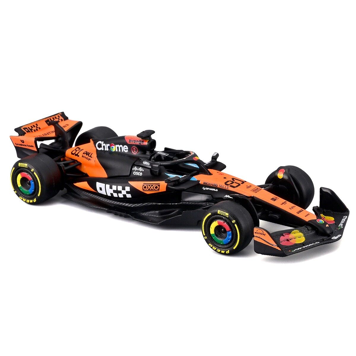 Автомодель - MCLAREN F1 MCL39 (2025) (1:64)