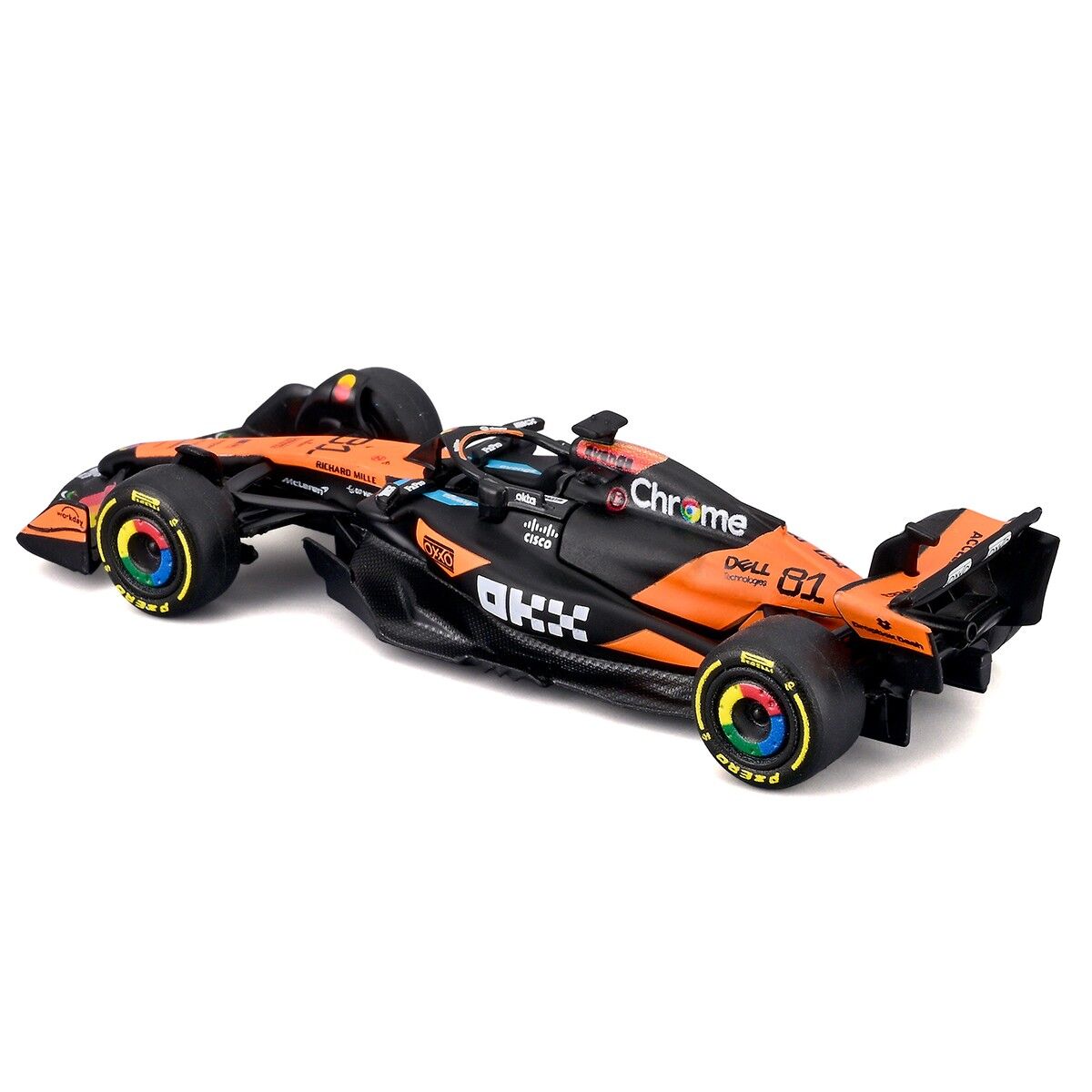 Автомодель - MCLAREN F1 MCL39 (2025) (1:64)