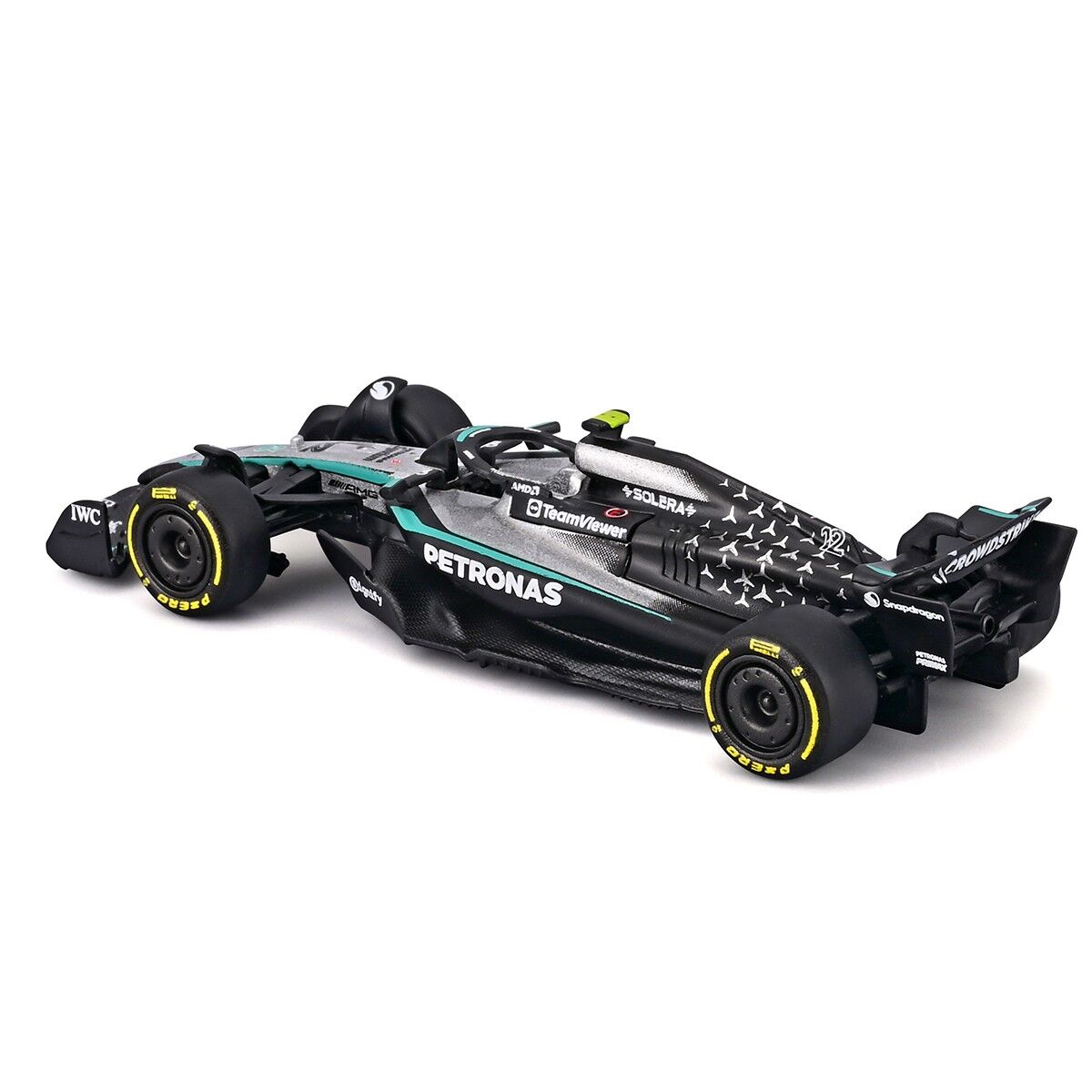 Автомодель - MERCEDES-AMG F1 W16 (2025) (1:64)