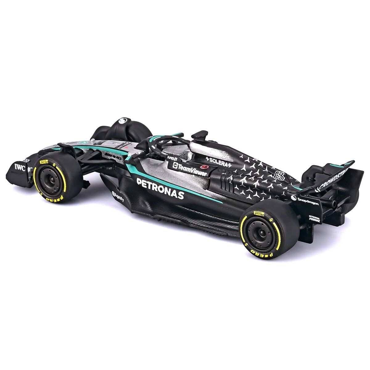 Автомодель - MERCEDES-AMG F1 W16 (2025) (1:64)