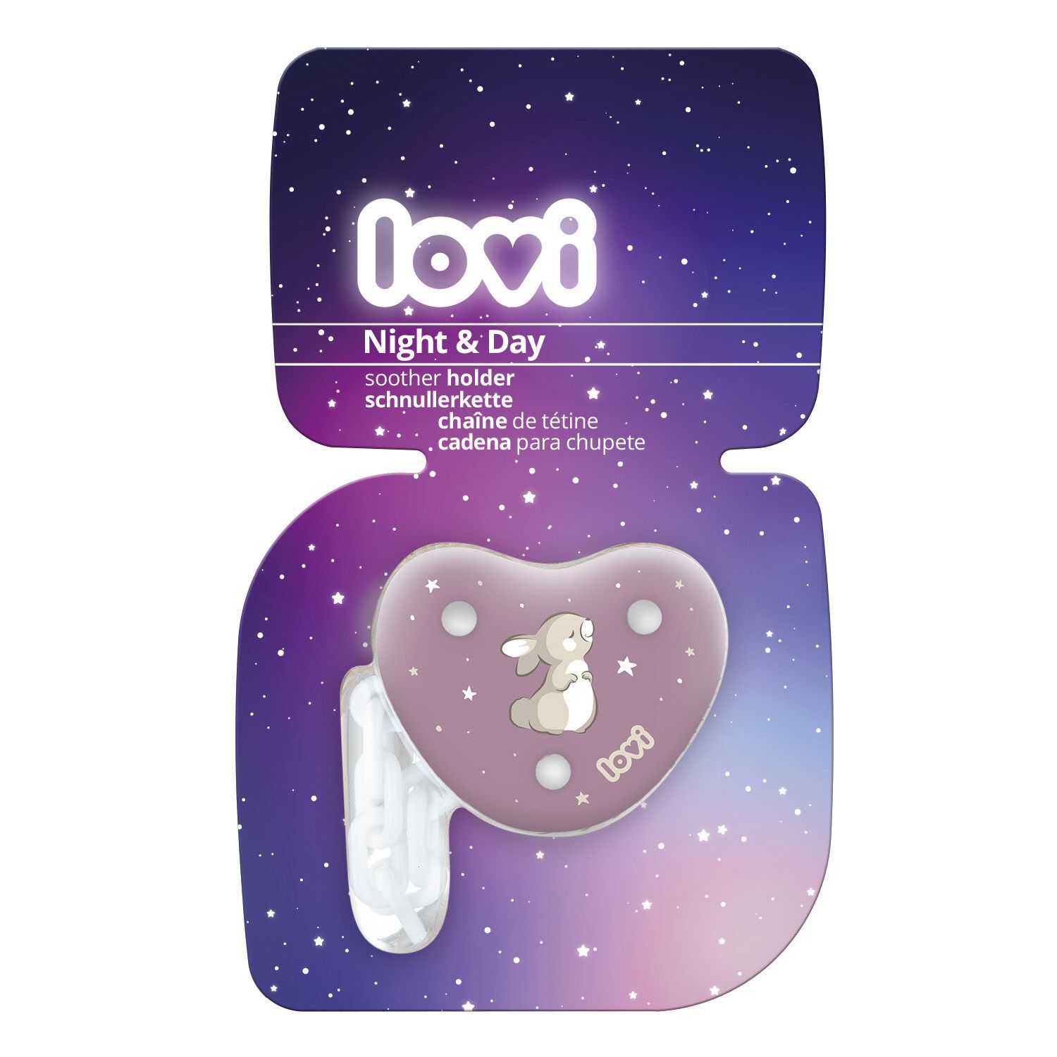 LOVI Ланцюжок до пустушки Night&Day Girl