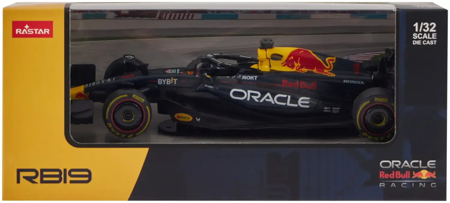 Машинка Rastar Red Bull F1 RB19 1:32 Темно синій