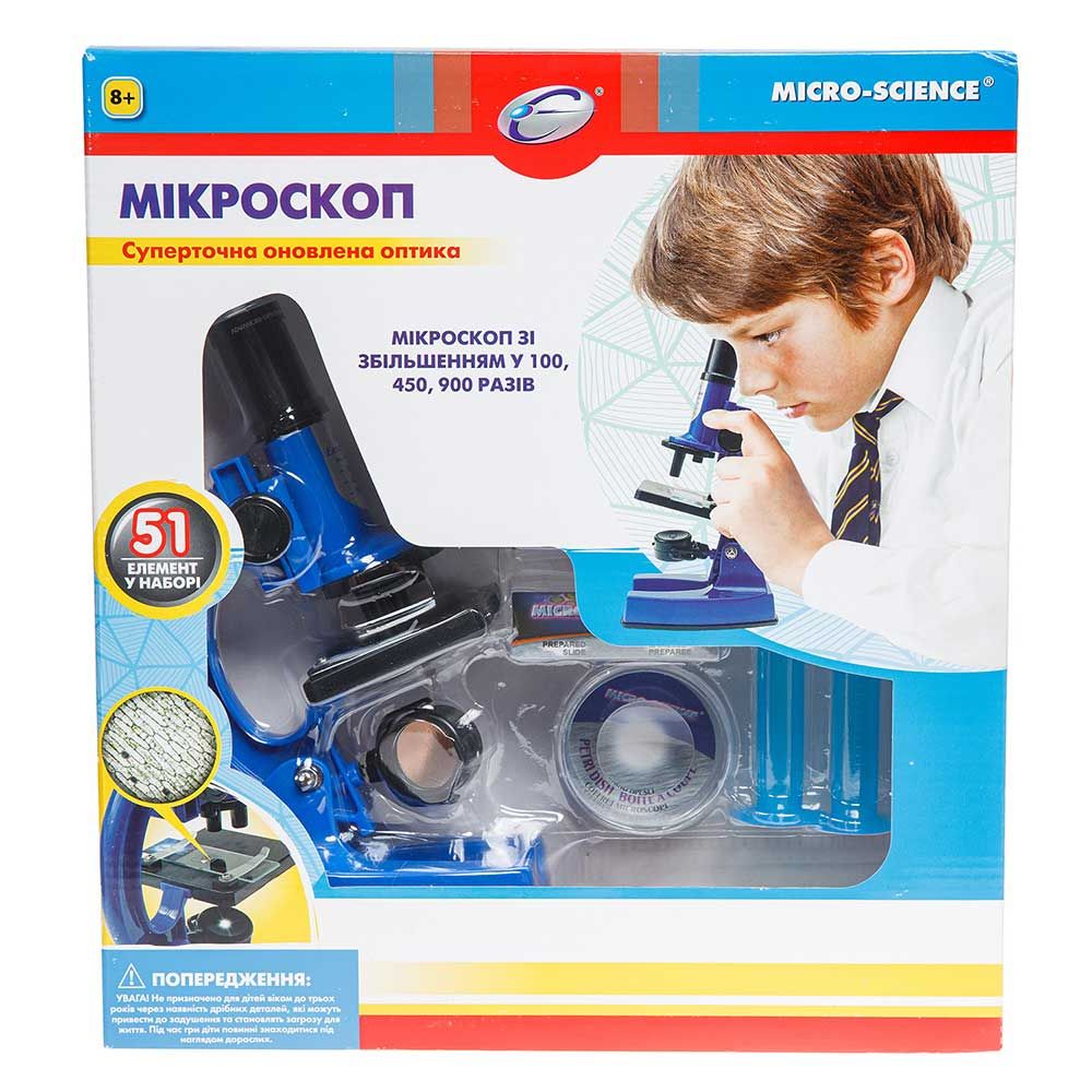 Синій мікроскоп EASTCOLIGHT (збільшення до 900 разів)