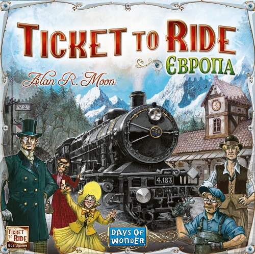 Настільна гра Ticket to Ride: Європа (UA) / Ticket to Ride: Europe (UA)