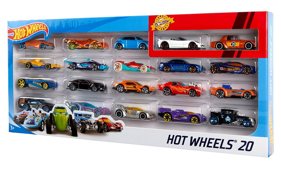 Ігровий набір Hot Wheels 20 базових машинок в асортименті (H7045)