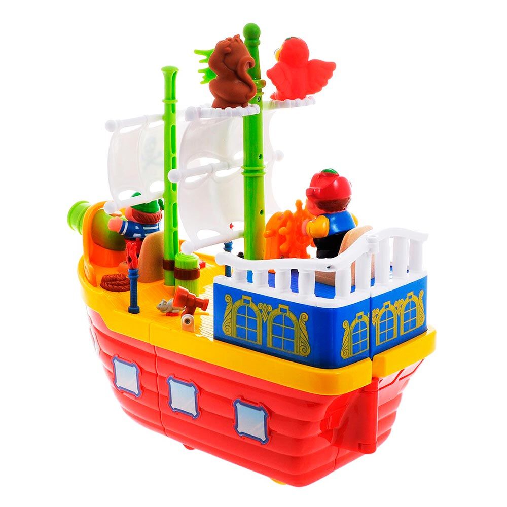 Ігровий набір Kiddieland Піратський корабель із ефектами (038075)
