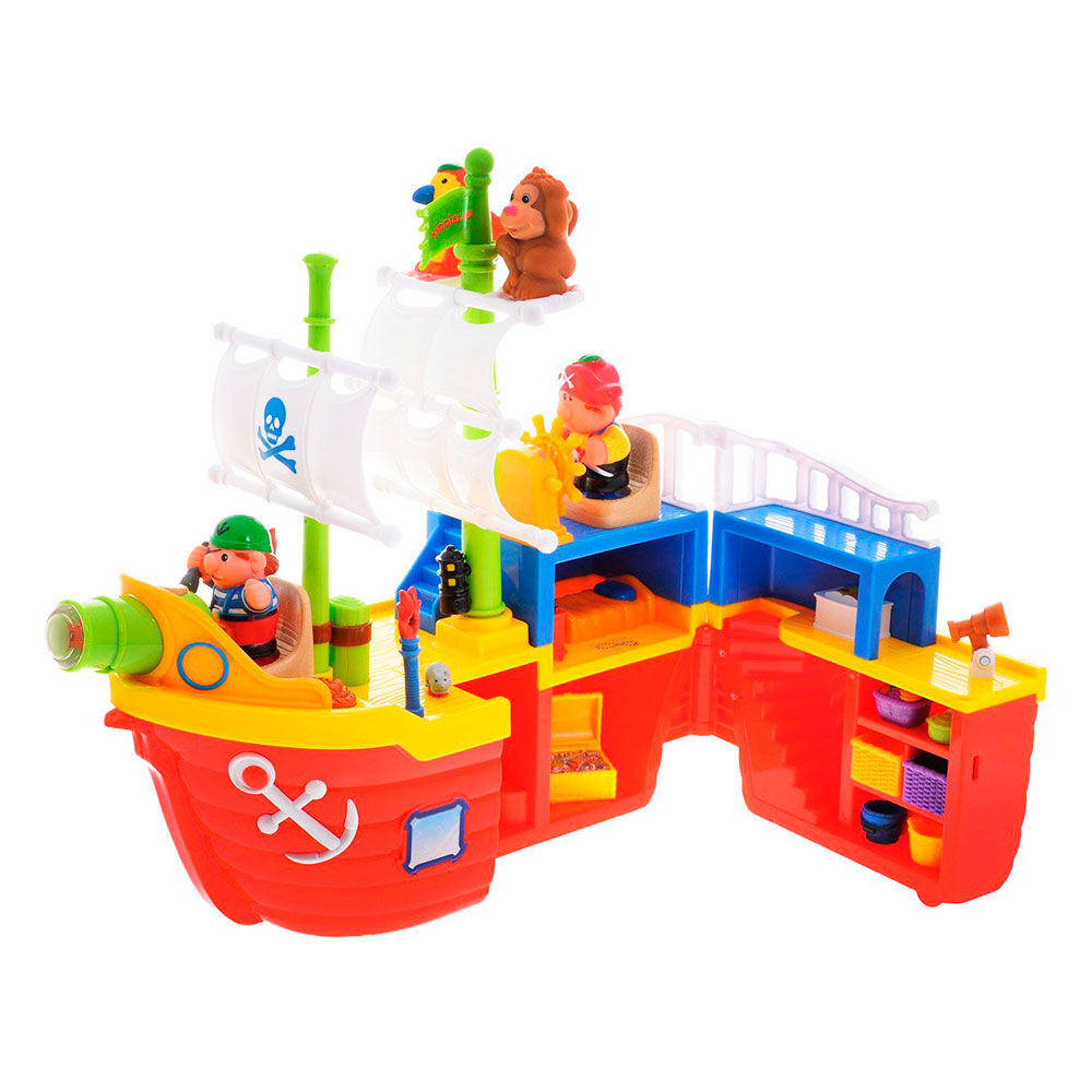 Ігровий набір Kiddieland Піратський корабель із ефектами (038075)