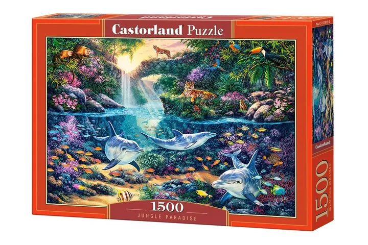 Пазли Castorland 1500 елементів "Джунглі" (C-151875)