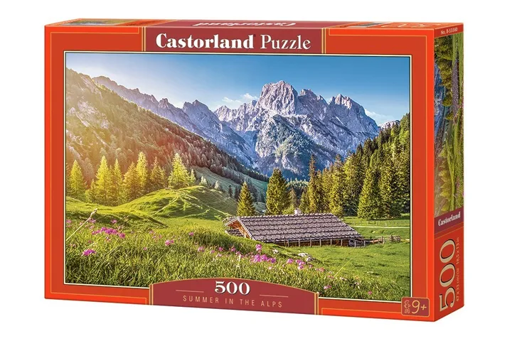 Пазли Castorland 500 елементів "Літо в Альпах" (B-53360)