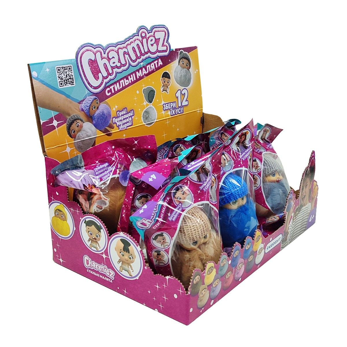 Ігрова фігурка CHARMIEZ – СТИЛЬНІ МАЛЯТА (з аксес., у диспл.)