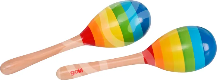 Маракаси Goki Веселка (61922G)