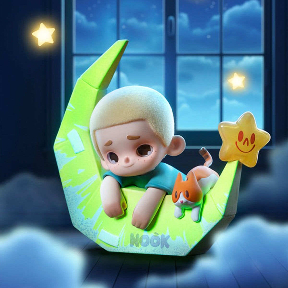 Колекційна фігурка POP TOP 52Toys серії "NOOK" - МАЛЕНЬКИЙ СВІТ (у дисп., в ас.)