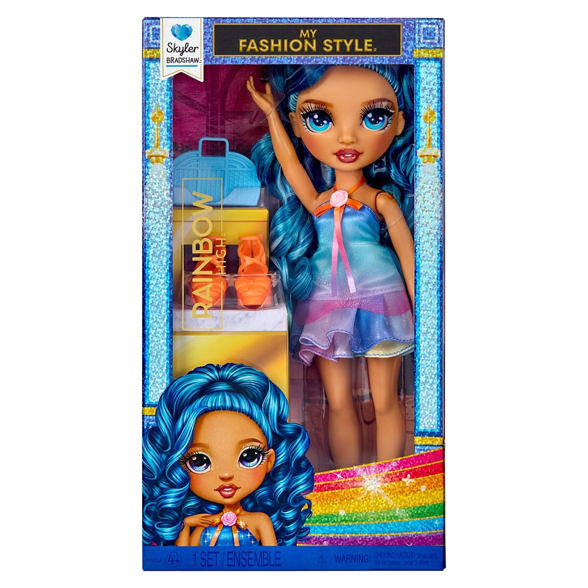 Лялька RAINBOW HIGH серії “My Fashion Style” — СКАЙЛЕР (з аксес.)