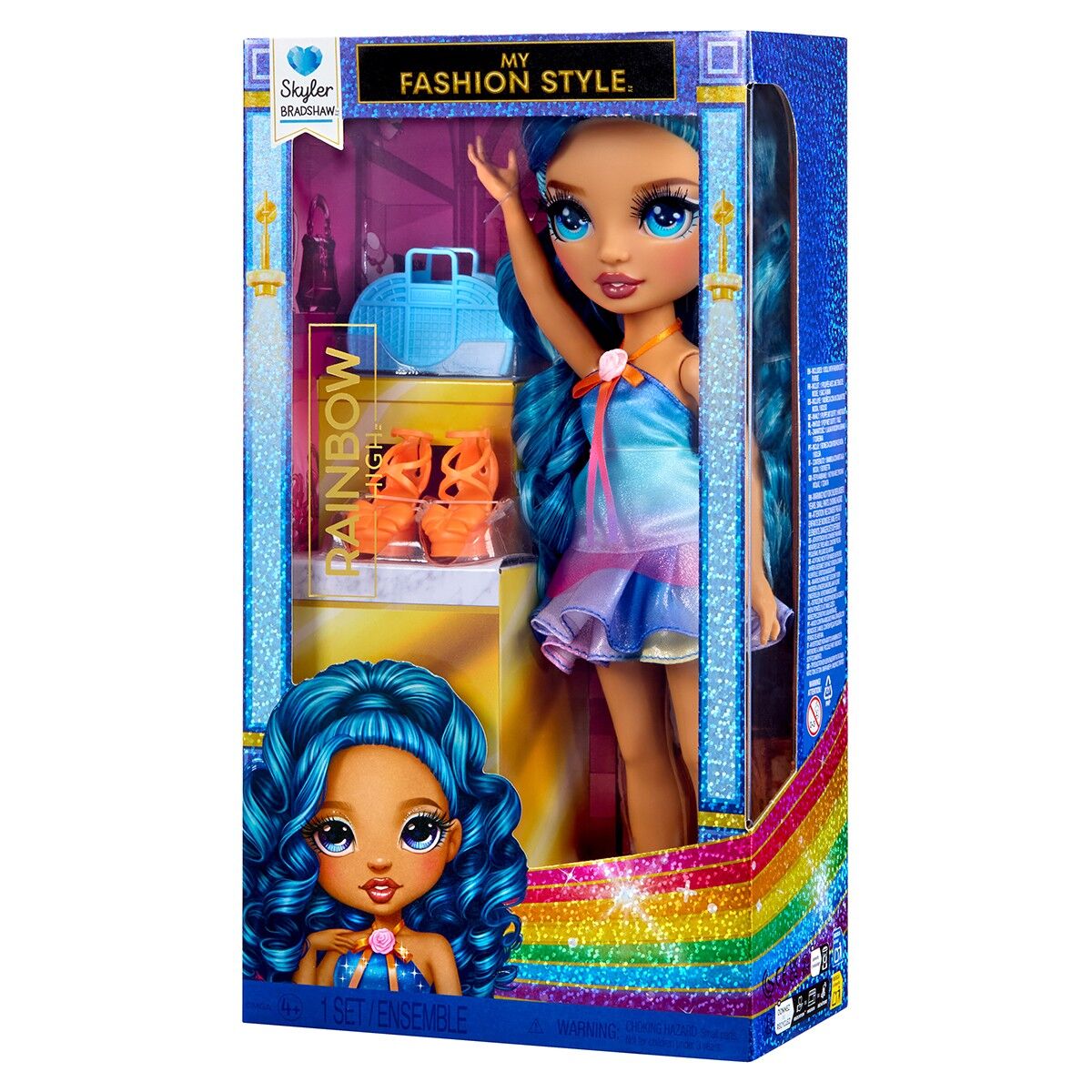 Лялька RAINBOW HIGH серії “My Fashion Style” — СКАЙЛЕР (з аксес.)