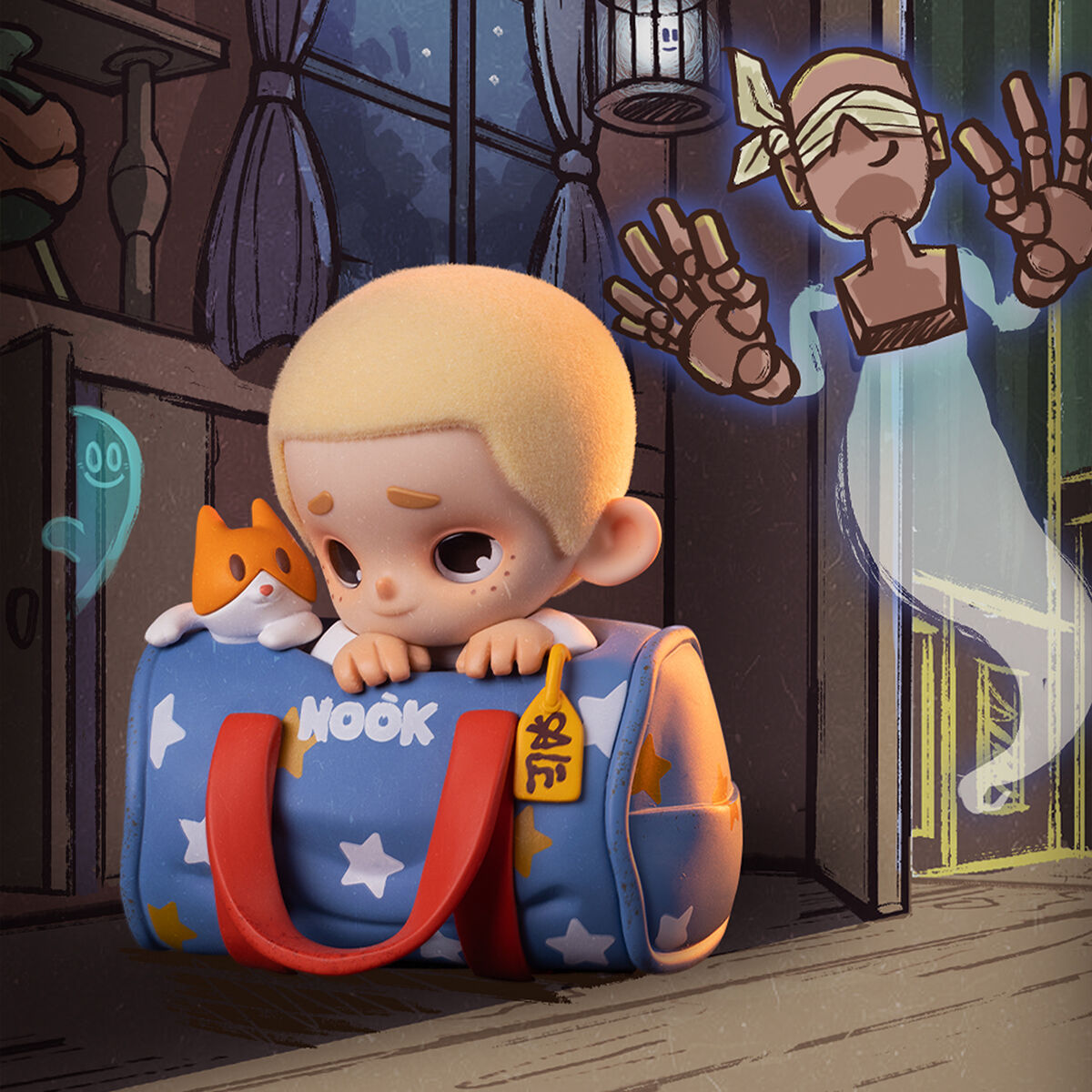 Колекційна іграшка POP TOP 52Toys серії "NOOK" - ВІНТАЖНА КРАМНИЦЯ (у дисп., в ас.)