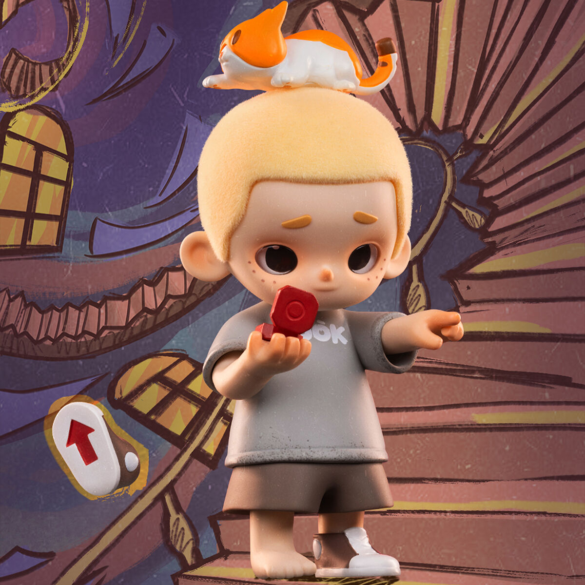 Колекційна іграшка POP TOP 52Toys серії "NOOK" - ВІНТАЖНА КРАМНИЦЯ (у дисп., в ас.)