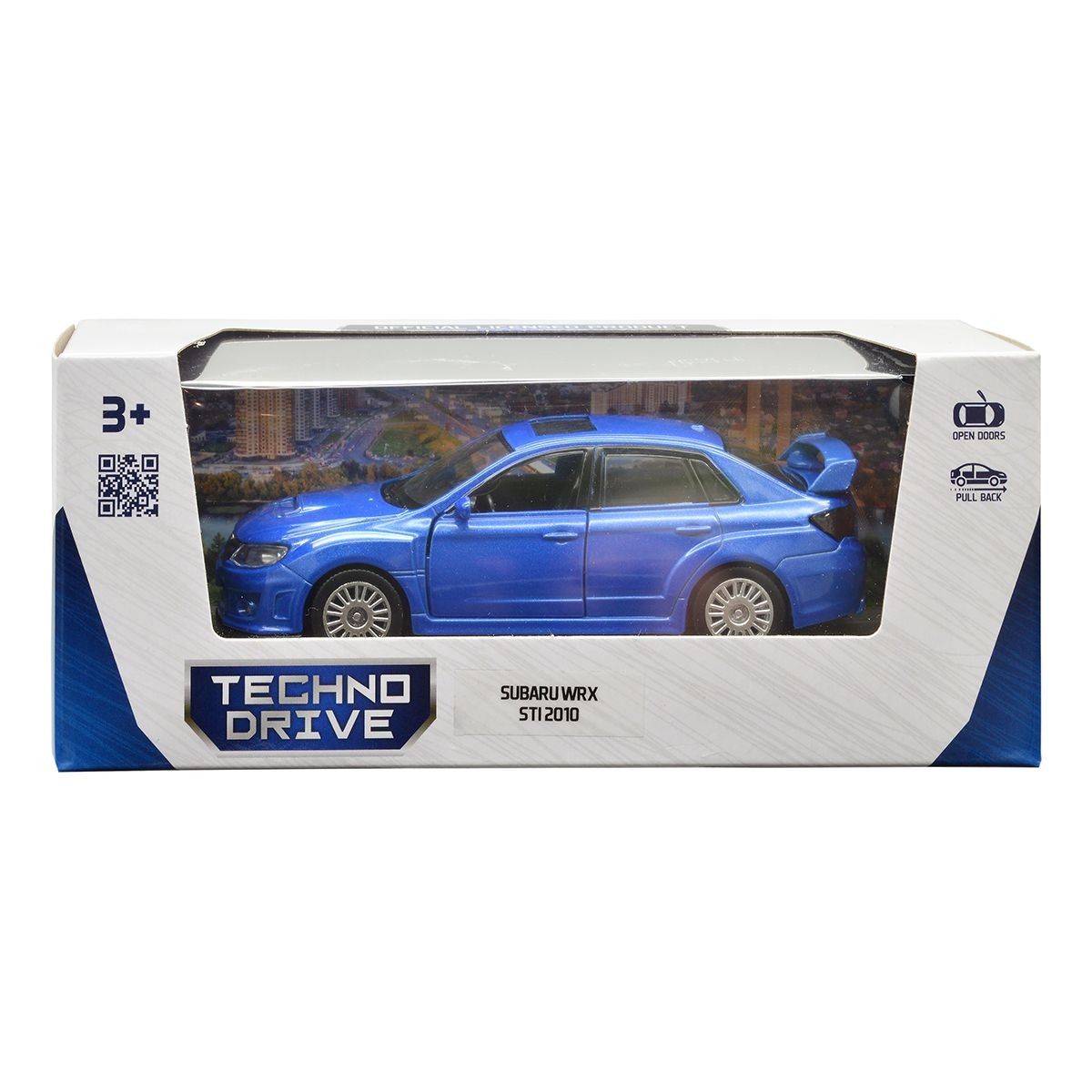 Автомодель - SUBARU WRX STI (синій)