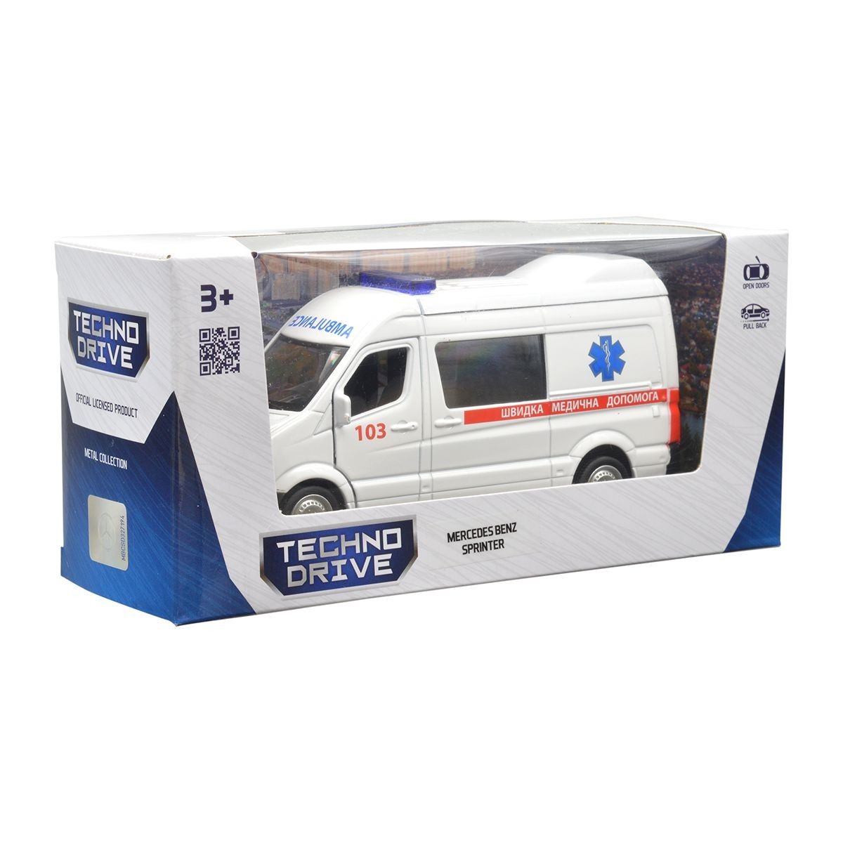 Автомодель - MERCEDES BENZ SPRINTER ШВИДКА ДОПОМОГА