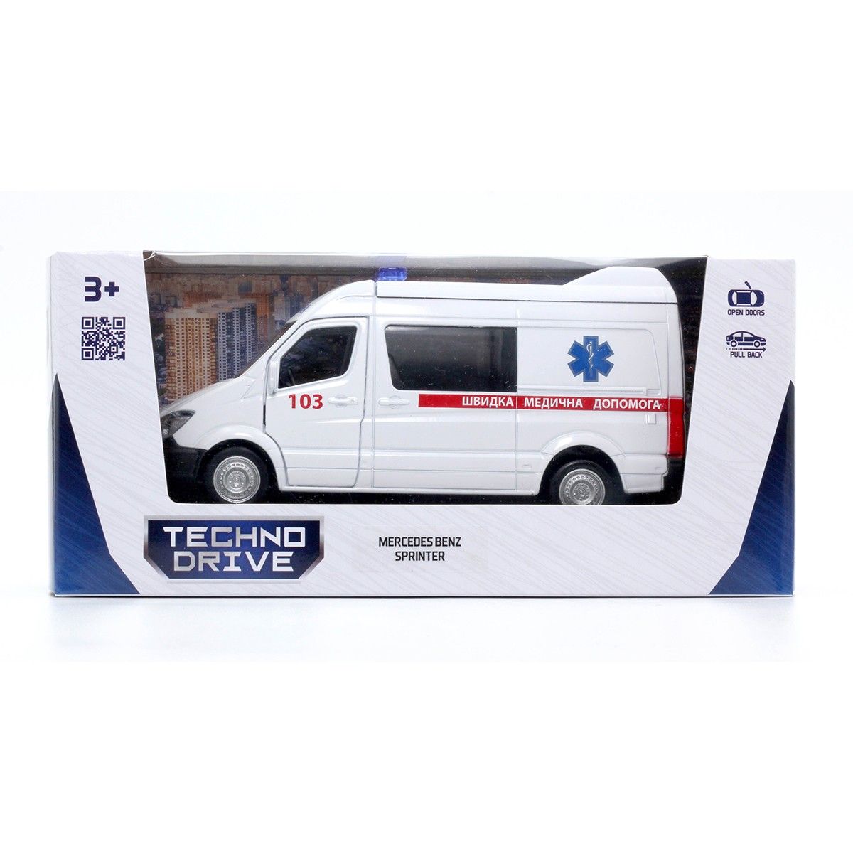 Автомодель - MERCEDES BENZ SPRINTER ШВИДКА ДОПОМОГА