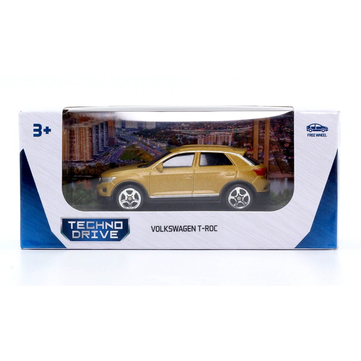 Автомодель - VOLKSWAGEN T-ROC 2017 (золотий)