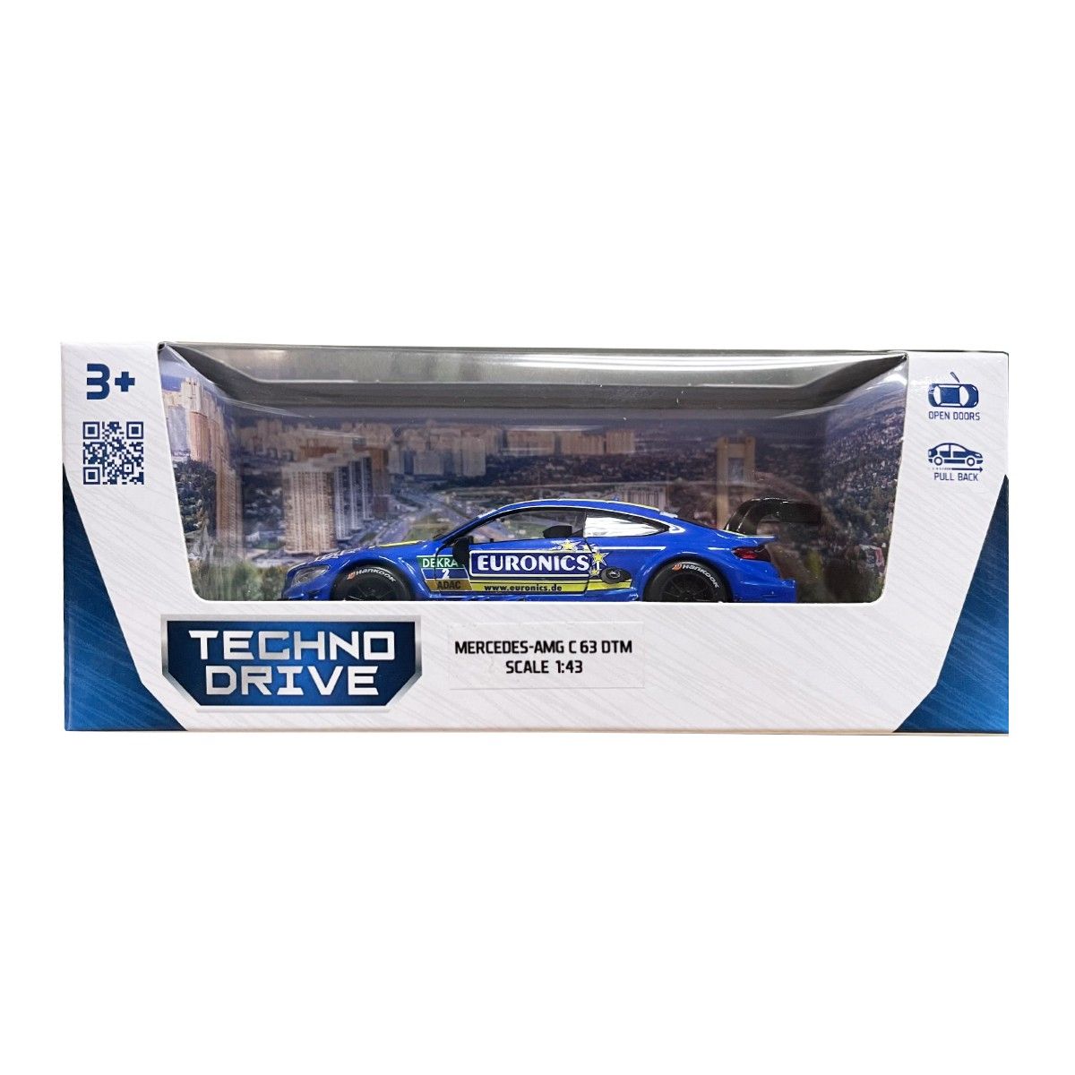 Автомодель – MERCEDES-AMG C63 DTM (синій)