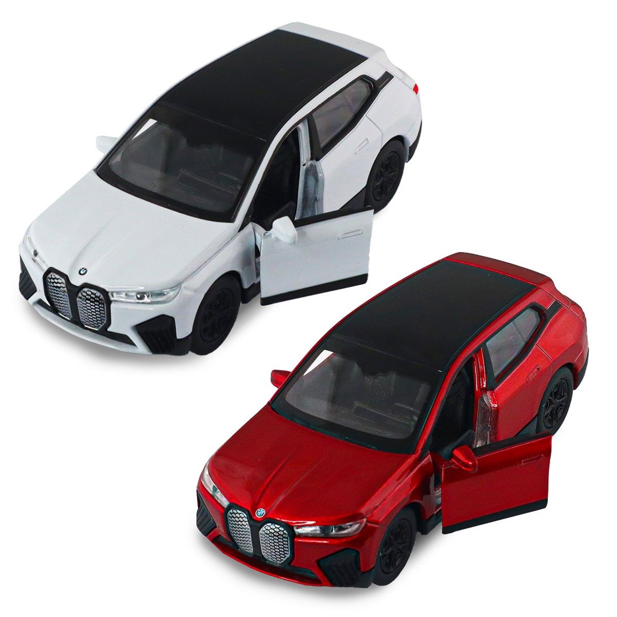 Автомодель - BMW iX (червоний, білий)