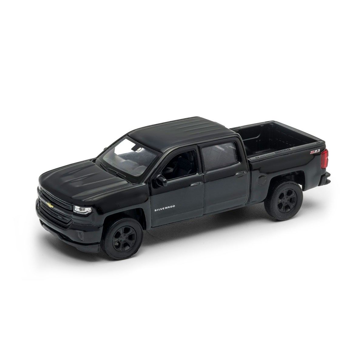 Автомодель - CHEVROLET SILVERADO 2017 (перламутрово-білий, чорний)