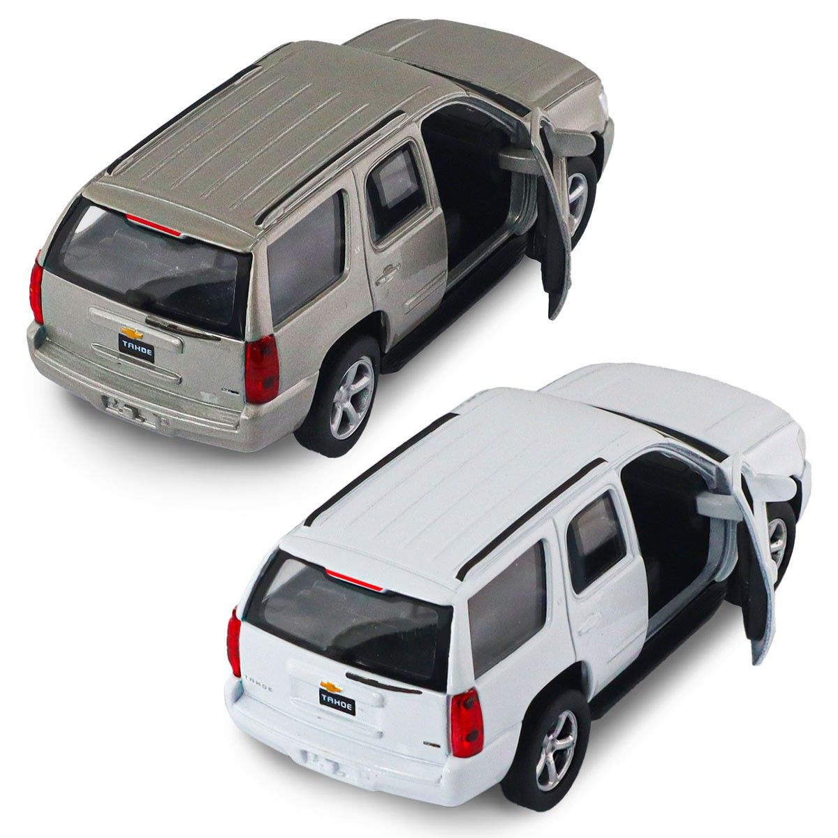 Автомодель - CHEVROLET TAHOE 2008 (білий, сірий)