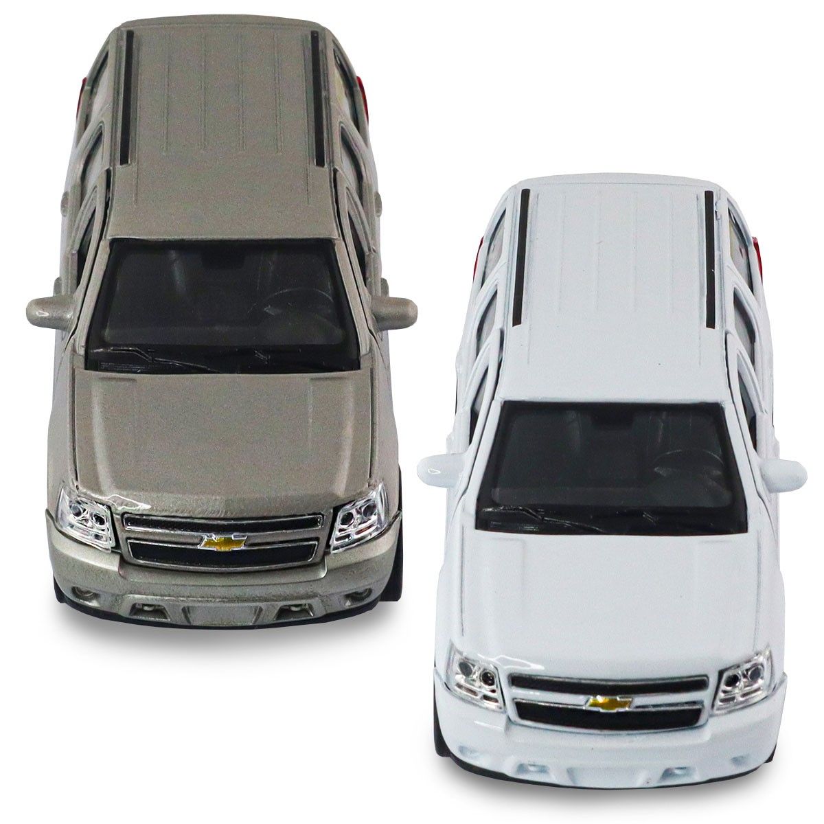 Автомодель - CHEVROLET TAHOE 2008 (білий, сірий)