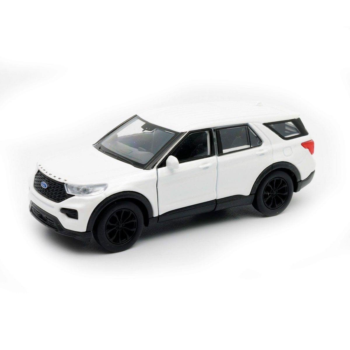Автомодель - FORD EXPLORER 2023 (перламутрово-білий, блакитний металік)